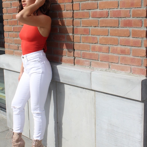 Tie Back Bodysuit - Picture 1 of 2